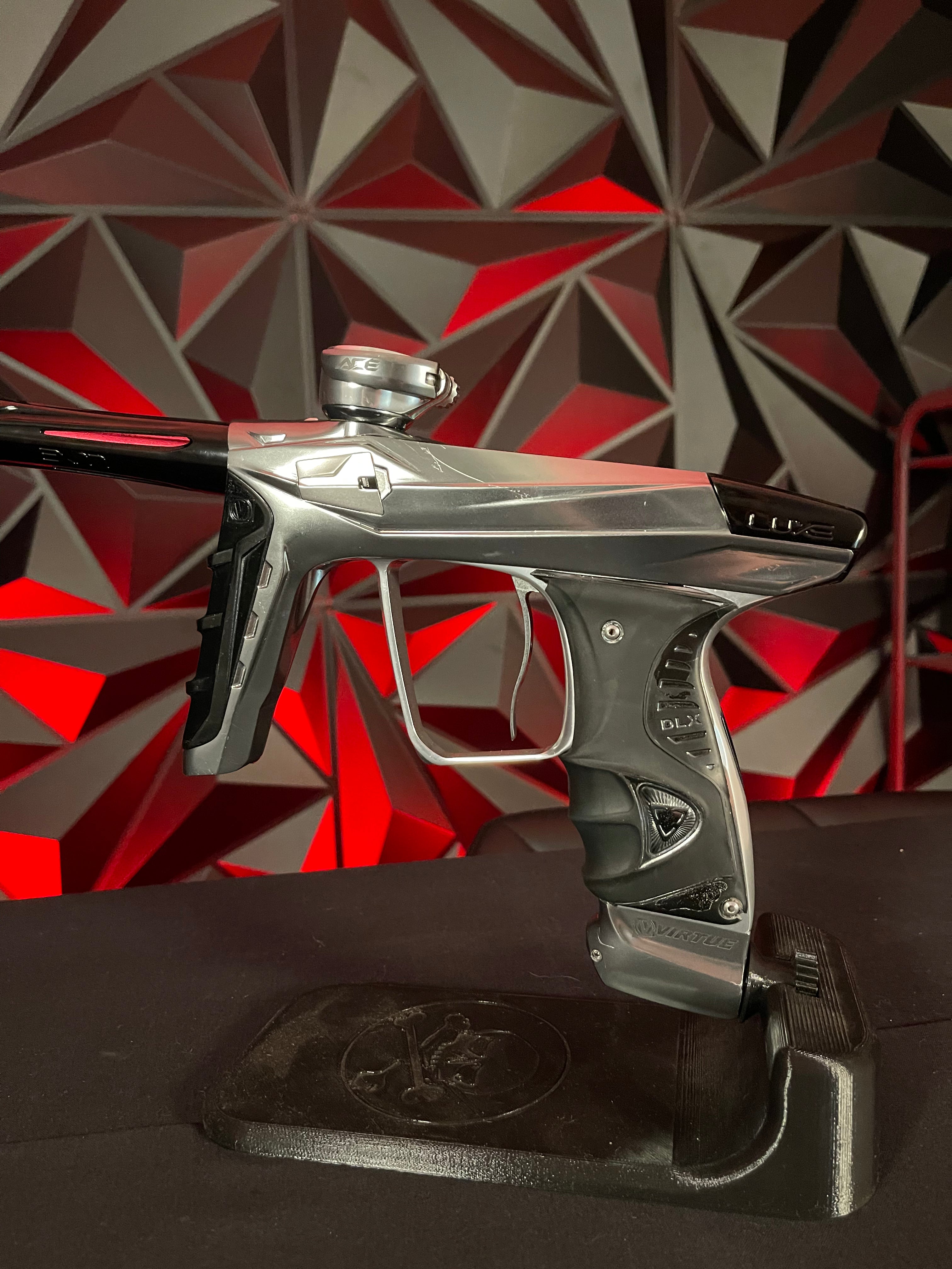 Used DLX Luxe X / Virtue Ace Paintball Gun - Gloss Silver