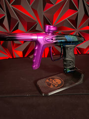 Used DLX Luxe TM40 Paintball Gun - LE Polished Pink Nebula w/ Matching Mech Frame and Powerhouse Reg