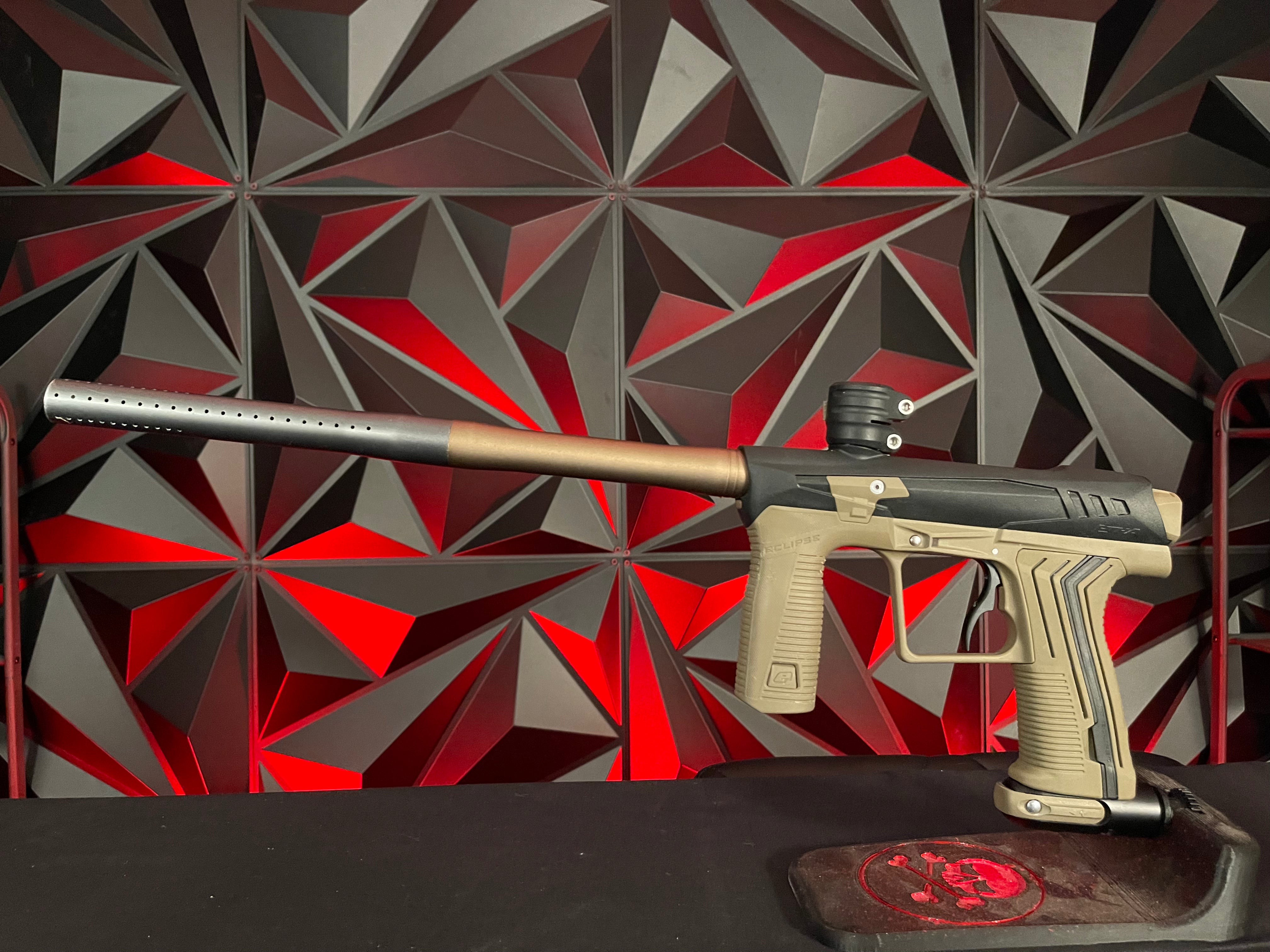 Used Eclipse Etha 2 Paintball Gun Black/Earth Punishers