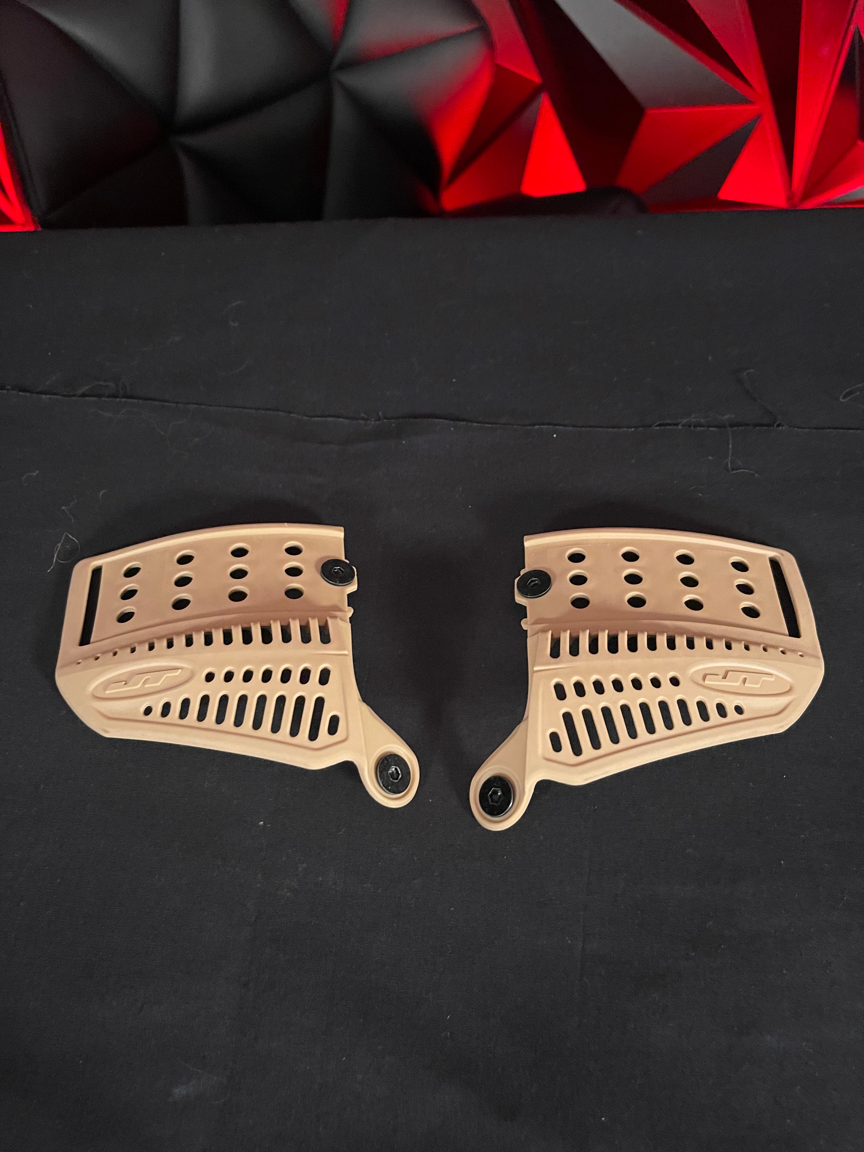 Used JT Spectra Proflex Paintball Mask - LE Copter w/ Extra Skirt & Ears