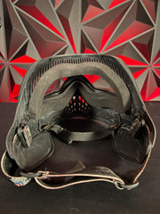 Used V-Force Grill Paintball Mask - Black w/ 1 additional lens and Carbon Goggle Case