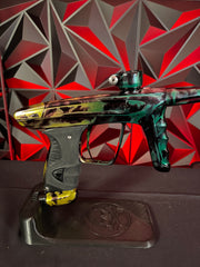 Used DLX Luxe X Paintball Gun - Green Acid Wash