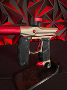 Used Empire Mini GS Paintball Gun- Bronze / Red *Single Piece Barrel*