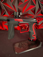 Used Planet Eclipse Cs1 Paintball Gun - Black/Red w/ Carbon IC Barrel and CS2 Back Grip