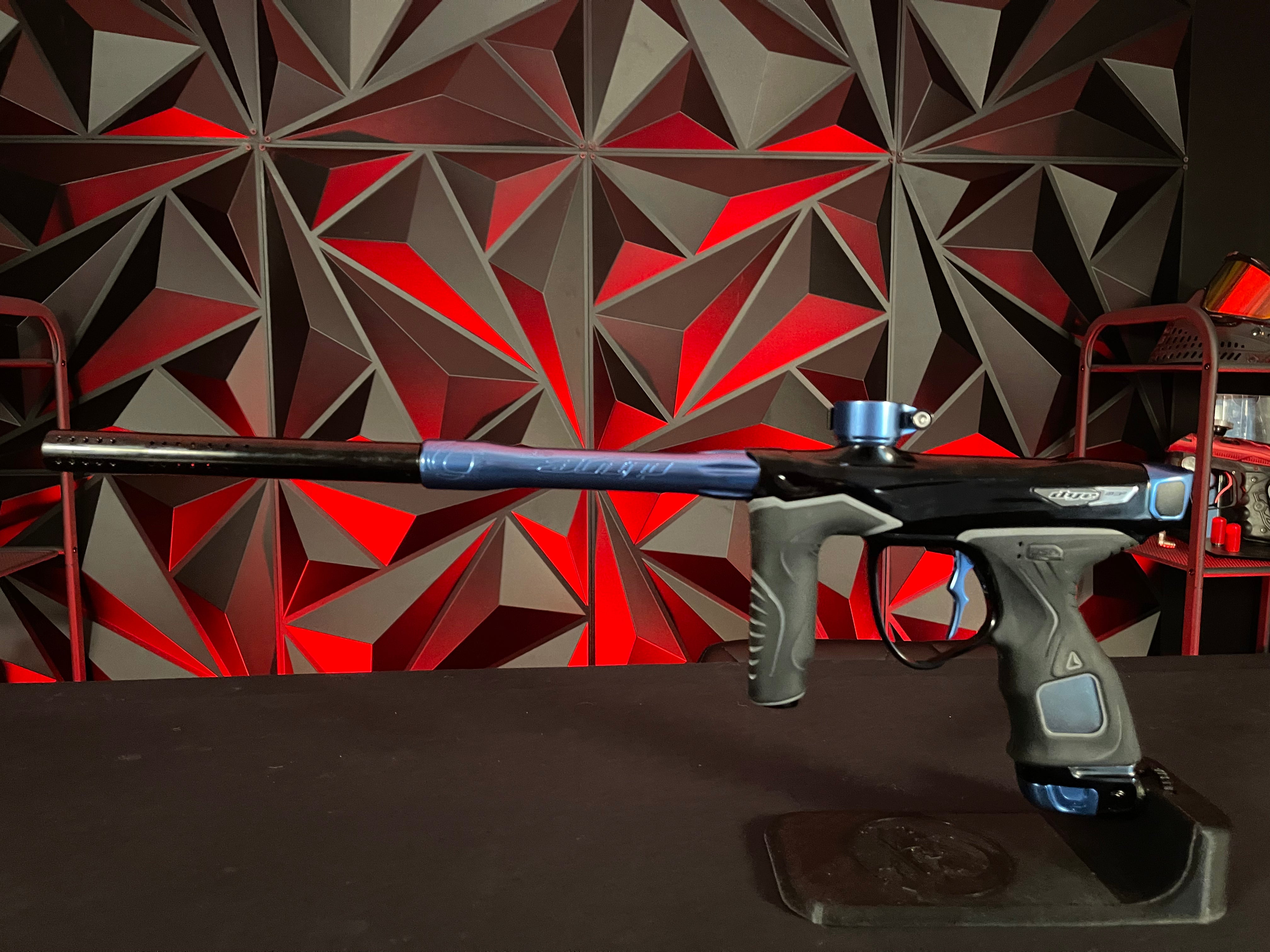 Used Dye M3+ Paintball Ball Gun Black/Blue