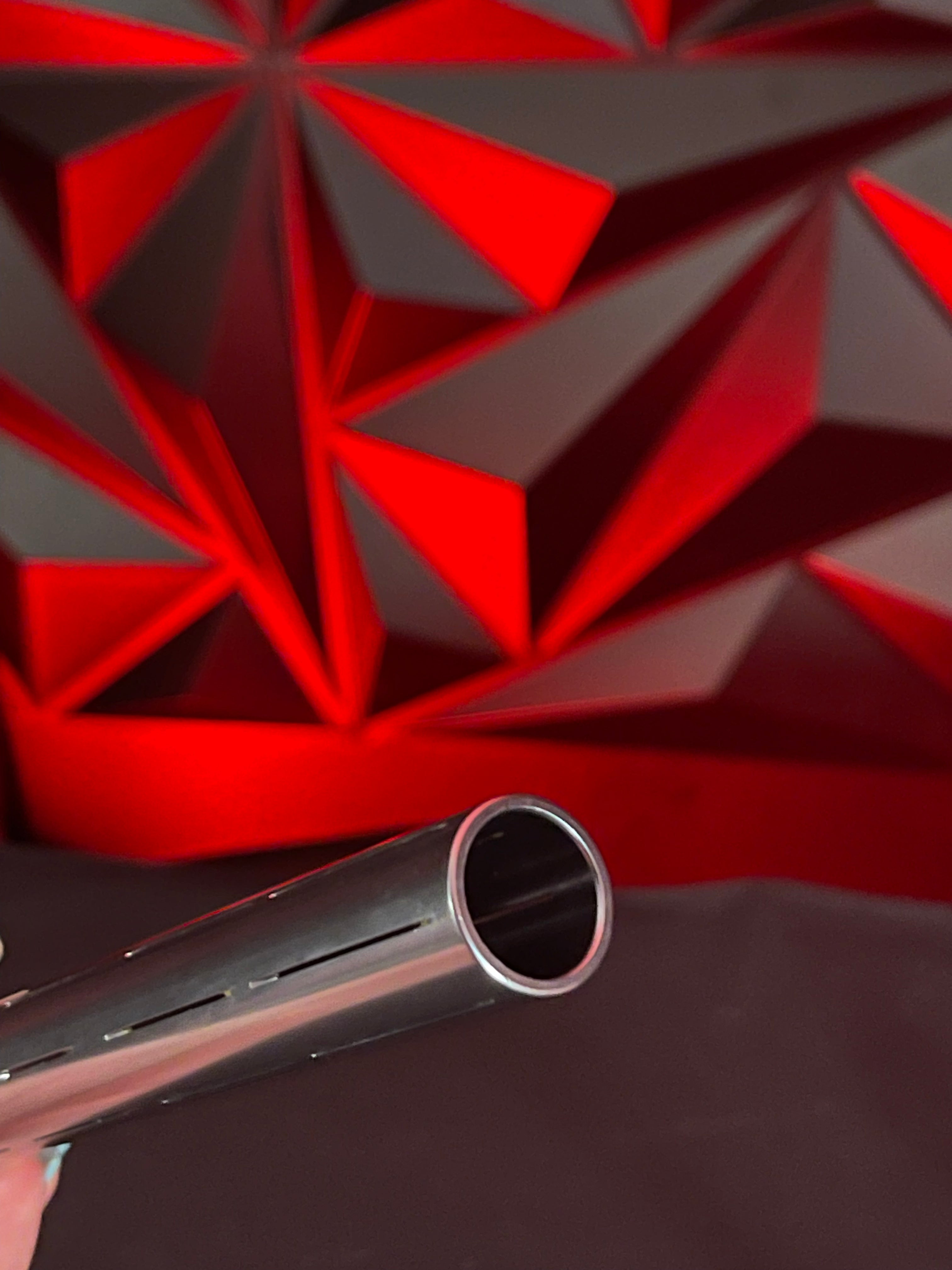  Used Infamous Pro DNA Silencio Barrel Kit Polished Pewter AC Thr