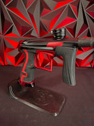 Used Planet Eclipse Cs1 Paintball Gun - Black/Red w/ Carbon IC Barrel and CS2 Back Grip