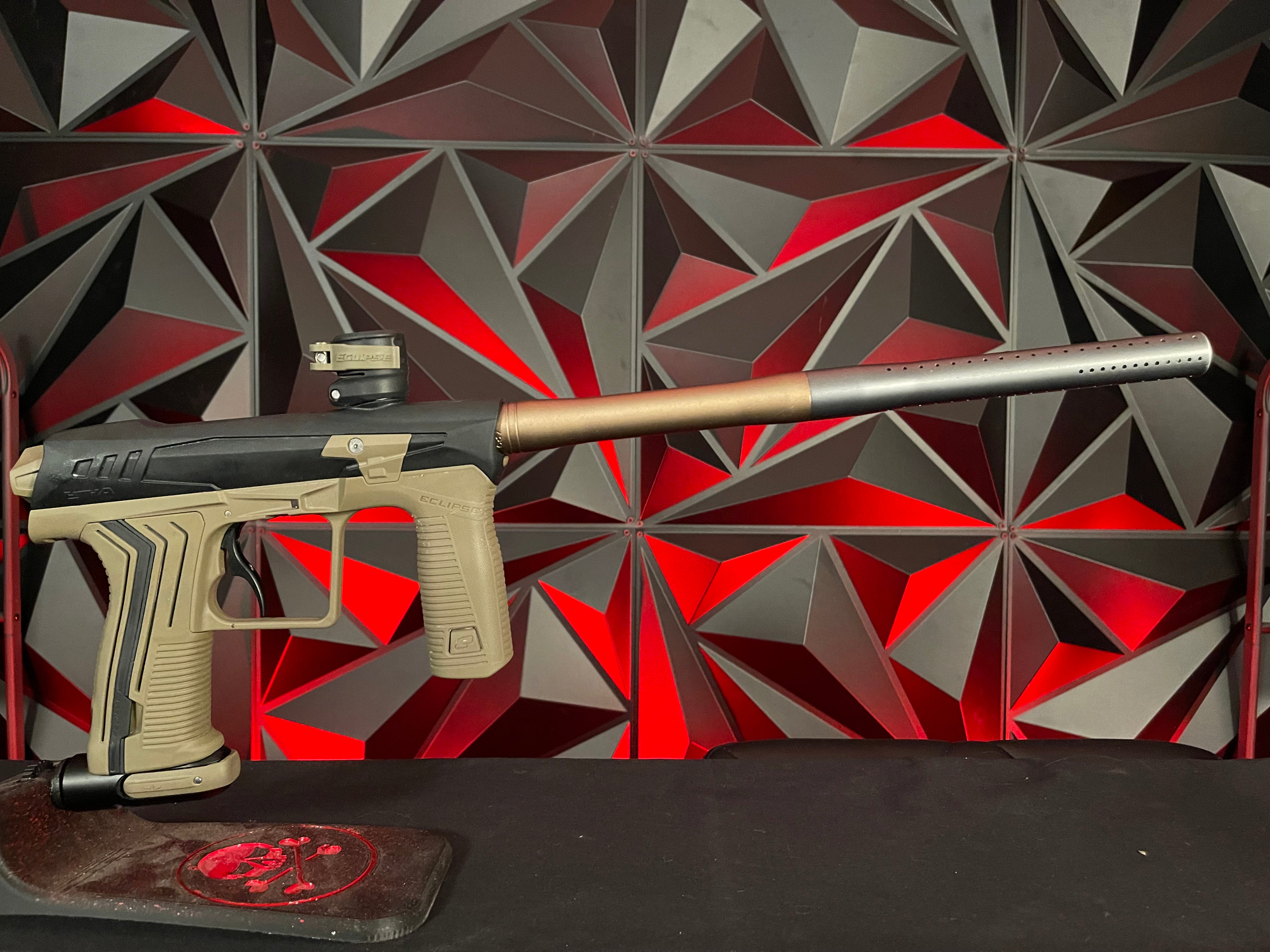 Used Eclipse Etha 2 Paintball Gun Black/Earth Punishers