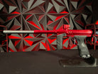 Used Dye DSR+ Paintball Gun - Polished Red w/Dark Grey Dust Accents