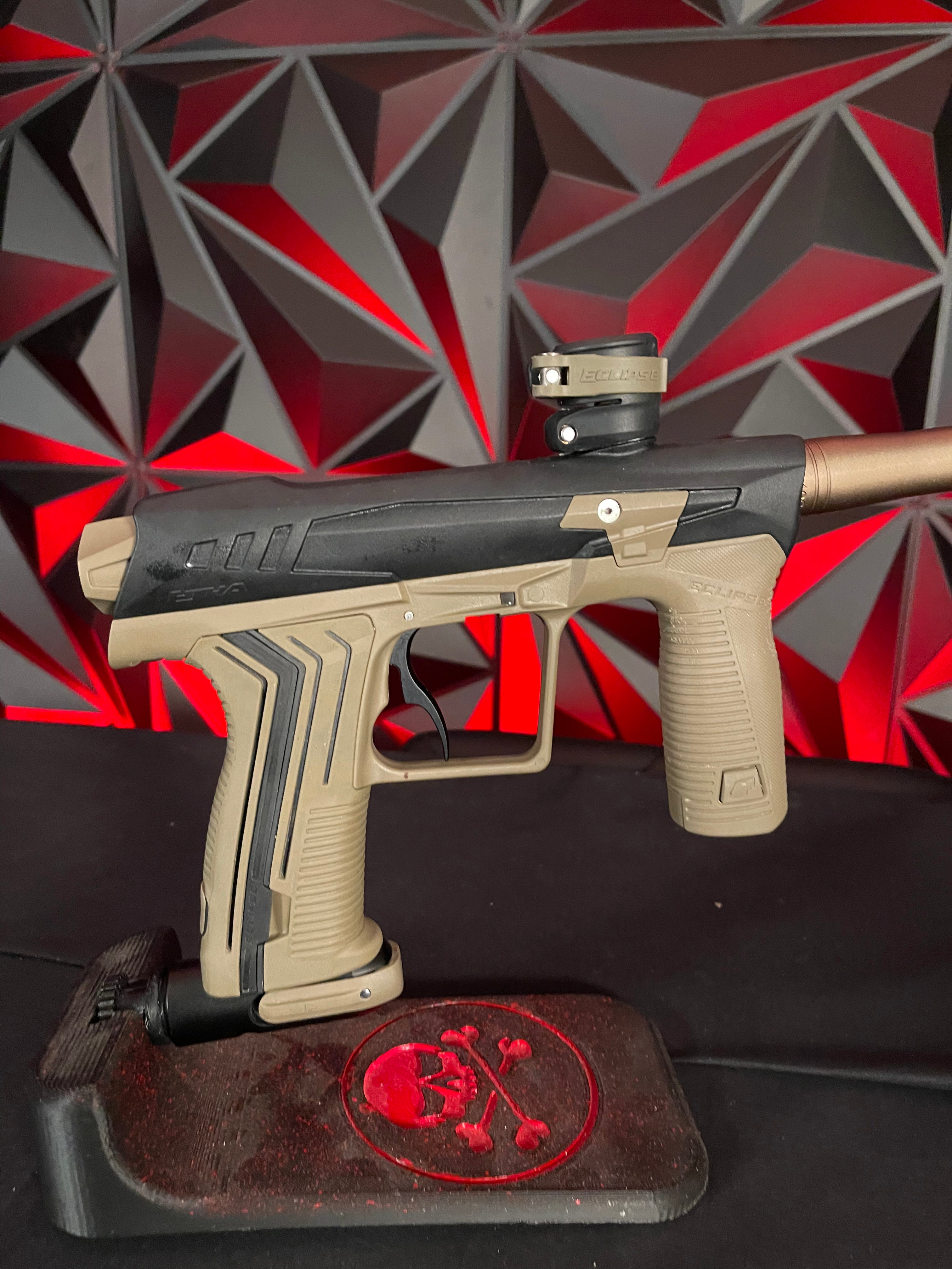 Used Eclipse Etha 2 Paintball Gun Black/Earth Punishers