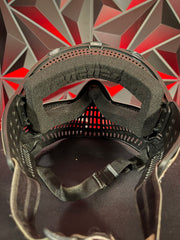 Used JT Proflex Paintball Mask - Black w/ OG bottoms
