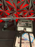 Used Dye M3+ Paintball Gun - Battleship w/ Blue Scythe Trigger