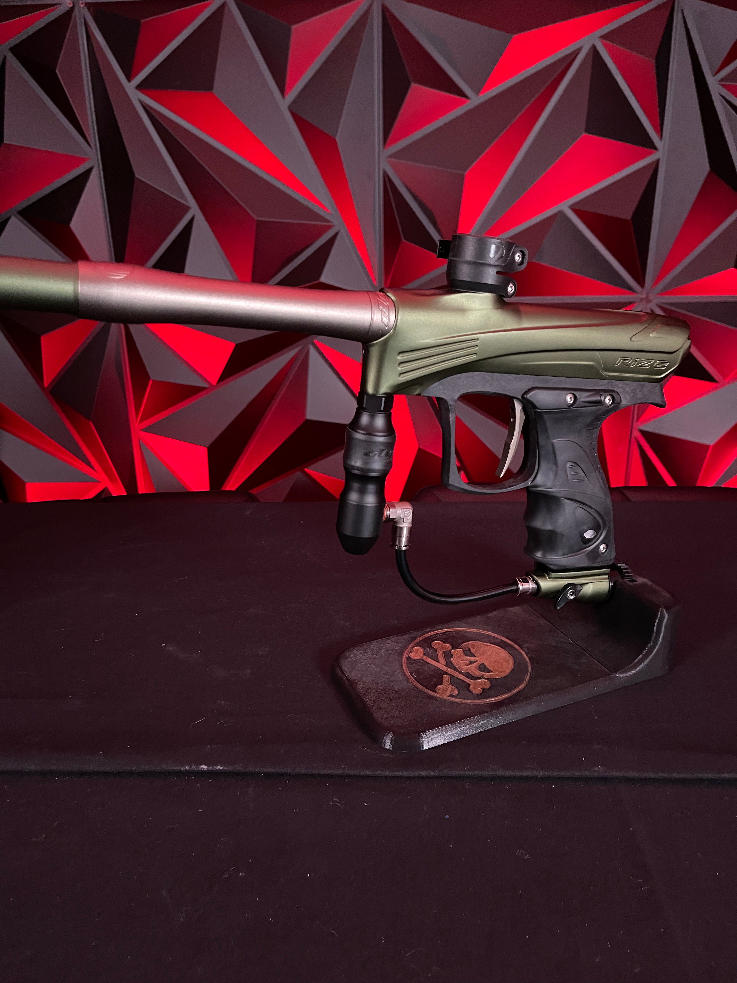 Used Dye CZR Paintball Marker- Olive/Tan – Punishers Paintball