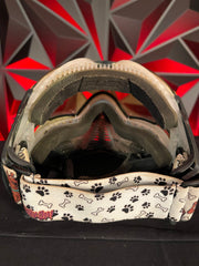 Used Infamous Push Paintball Goggle - Clear Skull