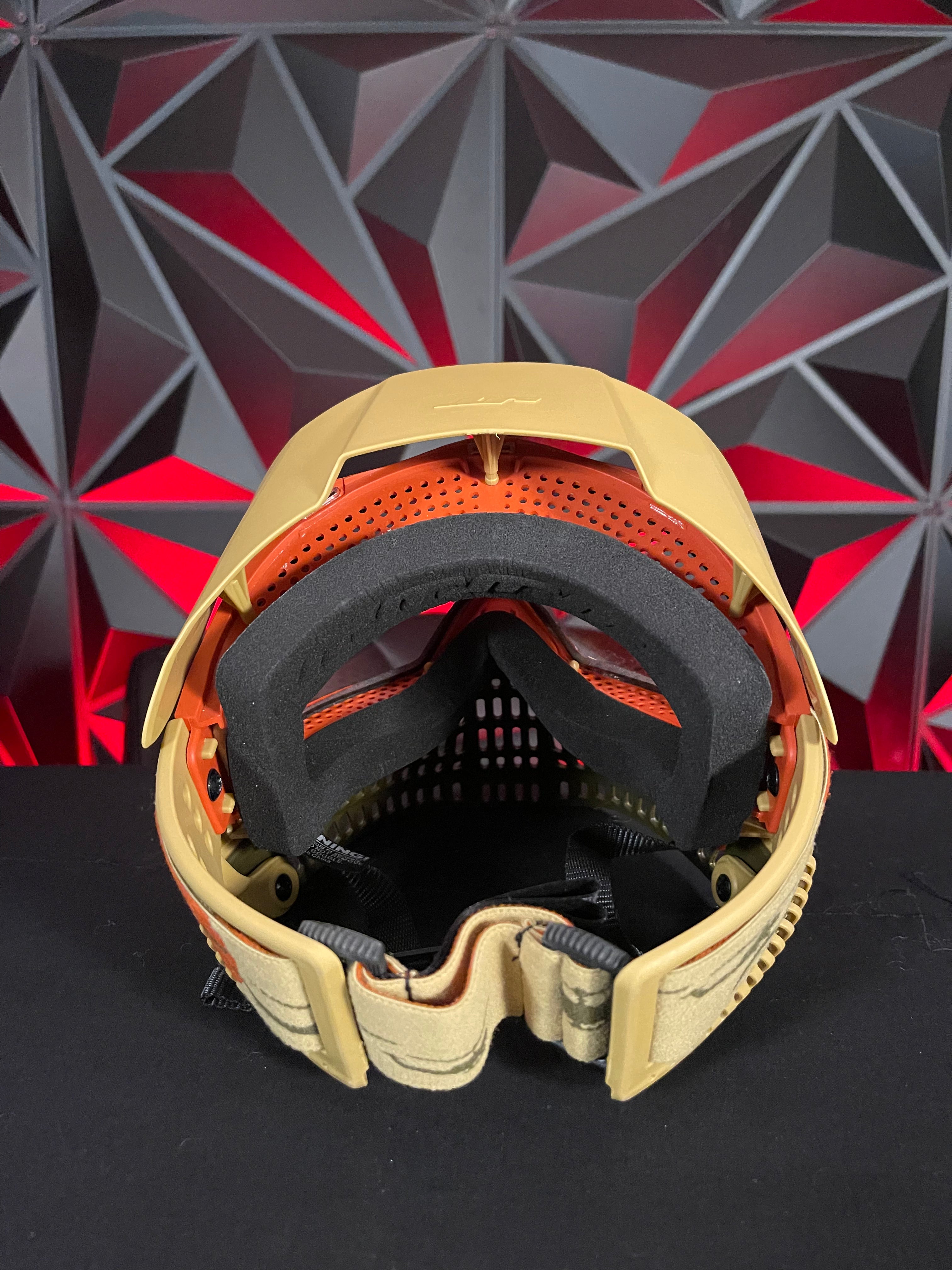 Used JT Spectra Proflex Paintball Mask - LE Copter w/ Extra Skirt & Ears