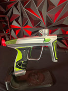 Used DLX Luxe X Paintball Gun - White/Green