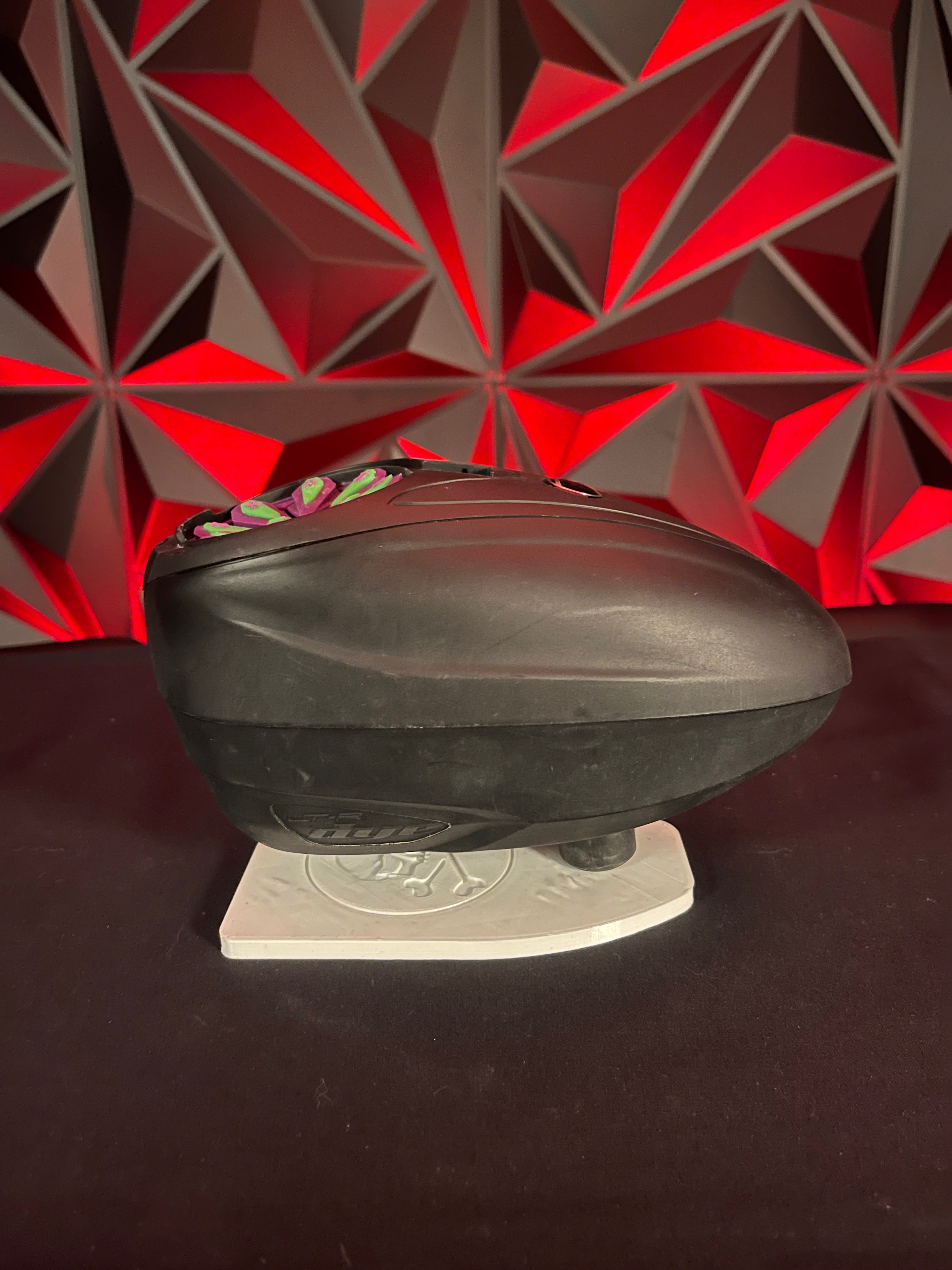 Used Dye LTR Paintball Loader Black w/ Epic Speed Feed Punishers