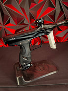 Used Shocker Amp Paintball Gun - Black w/White Front Grip & SSC Soft Tip Bolt