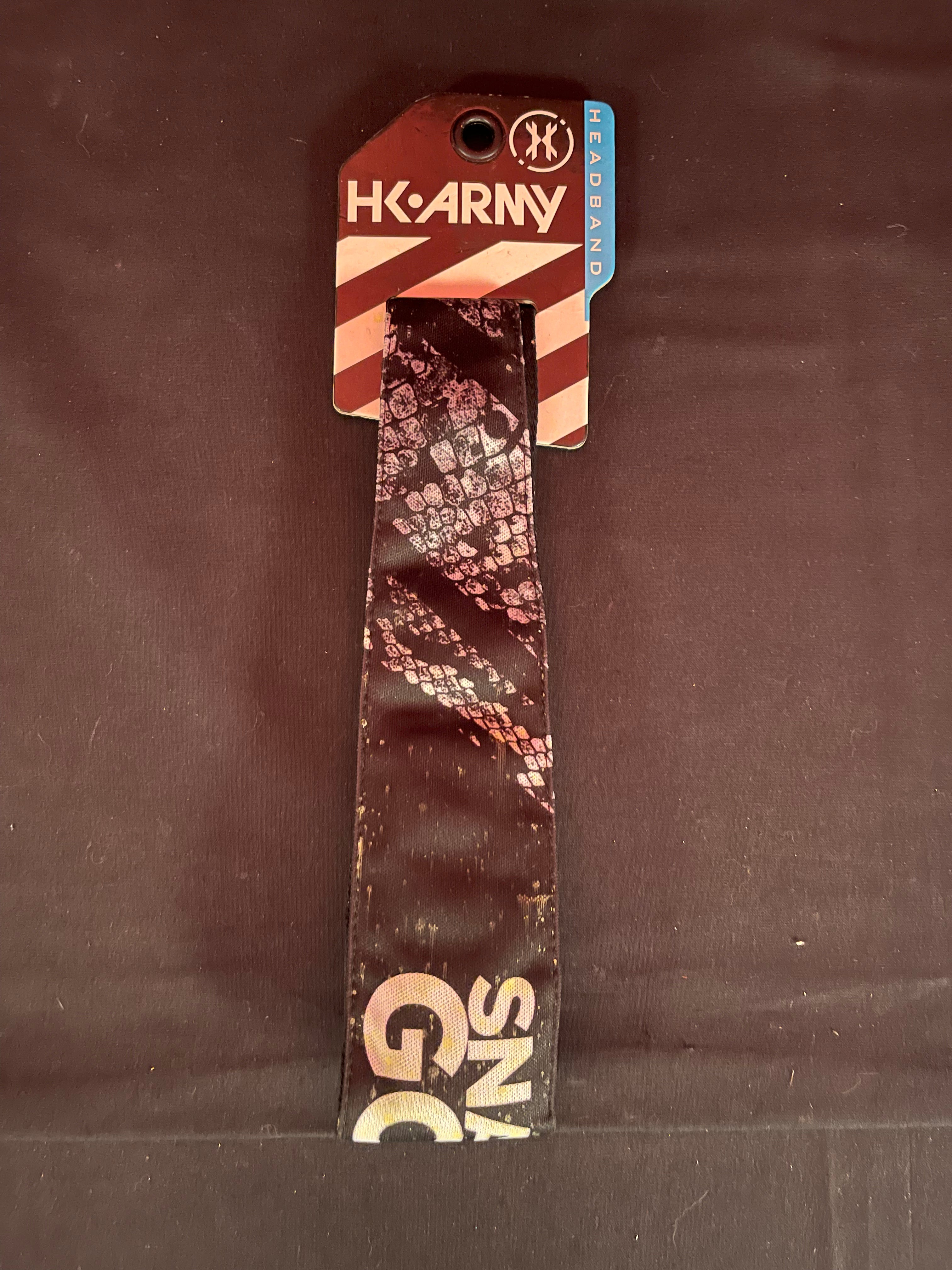 Used HK Army Headband - Snake God Venom