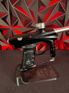 Used Proto PM7 Paintball Gun - Black/Silver w/NO2 Clamping Feedneck, Custom Products Regulator, Dye Airport On/Off ASA