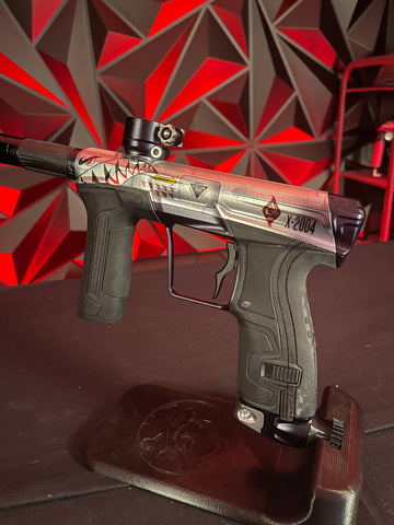 Used Planet Eclipse CS2 Paintball Gun - "Sharktooth" w/ 2 FL Backs and Deuce Trigger