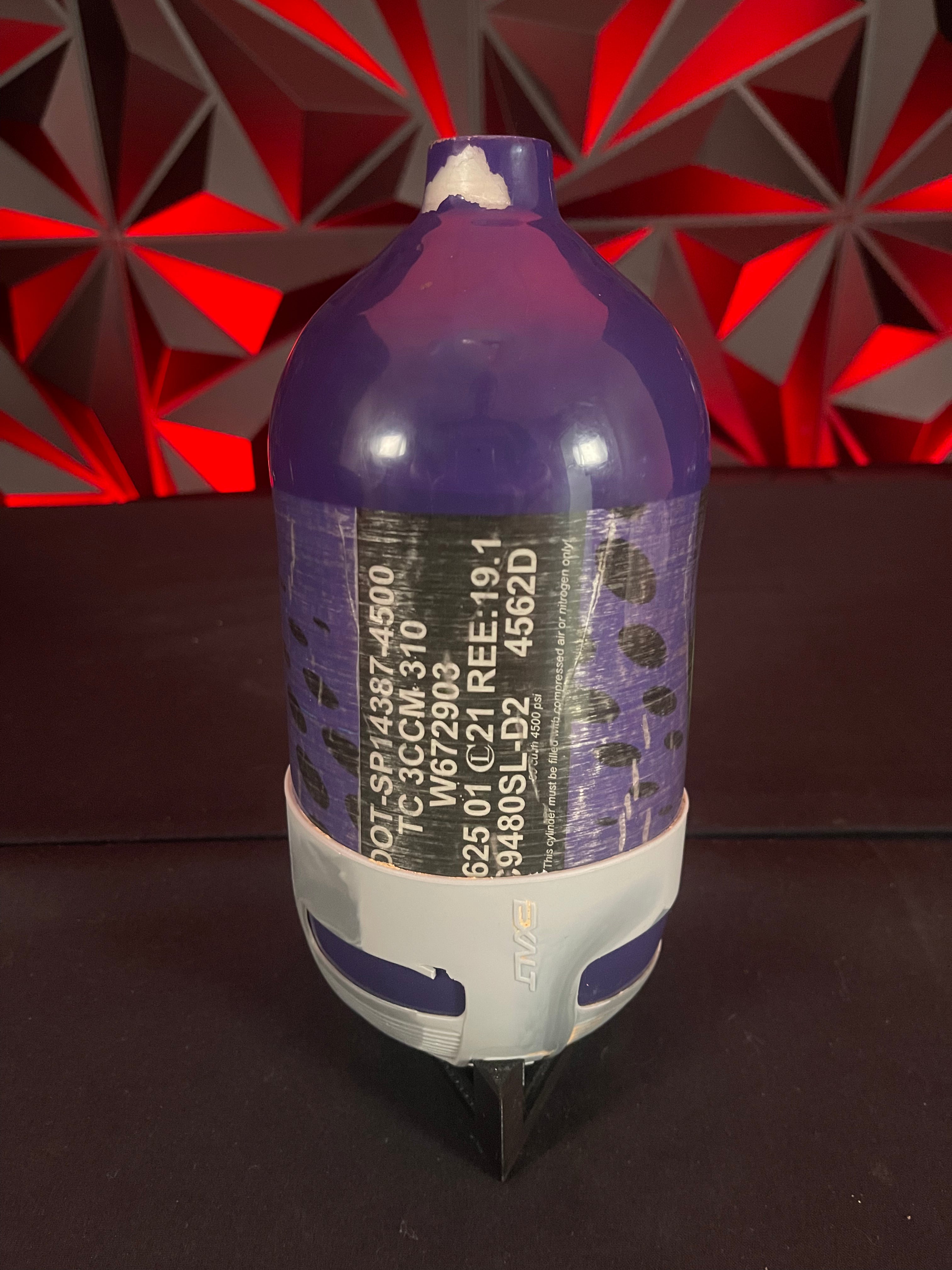 Used JT 80/4500 Paintball Tank - Purple