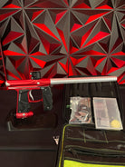 Used Empire Mini GS Paintball Gun - Dust Red/Silver