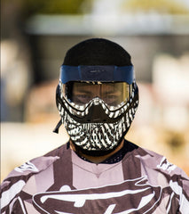 JT Proflex Paintball Mask - LE Zebra w/ Clear Lens ONLY