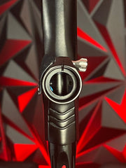 Used Shocker Amp Paintball Gun - Dust Black w/ Lime Exalt Grip