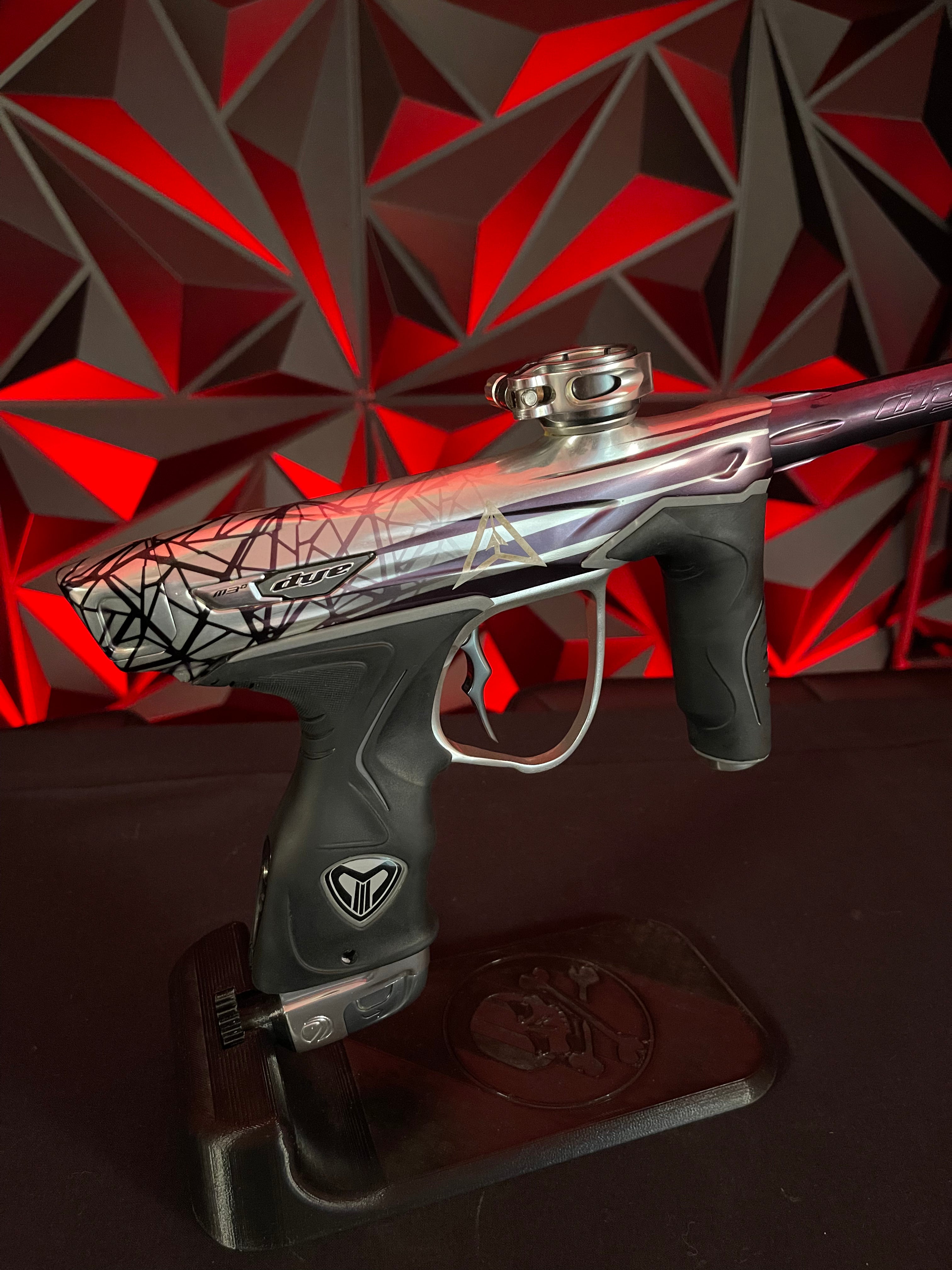 Dye M3+ Paintball Marker - Columbus LVL Up Edition w/MOSAir Charging P ...