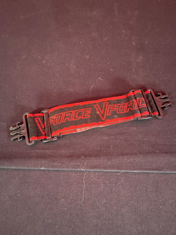 Used V-Force Paintball Back Strap - Black/Red