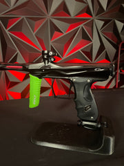 Used Shocker Amp Paintball Gun - Dust Black w/ Lime Exalt Grip
