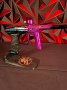 Used DLX Luxe TM40 Paintball Gun - LE Polished Pink Nebula w/ Matching Mech Frame and Powerhouse Reg