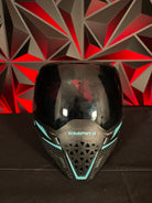 Used Empire EVS Paintball Mask- Black/Teal w/ Soft Goggle Bag