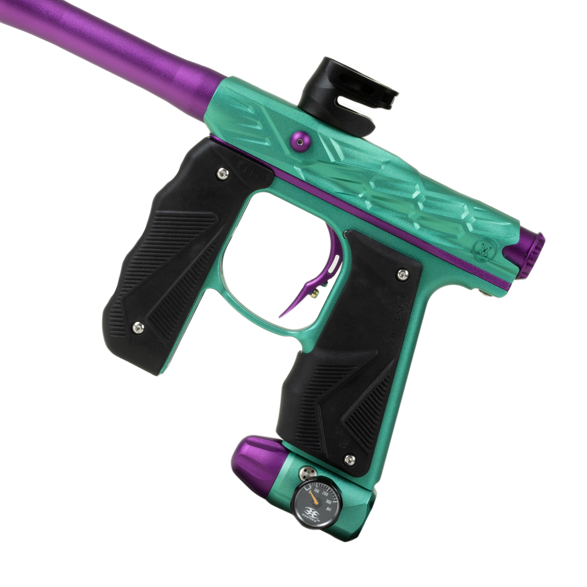 HK Army Hive Mini GS Paintball Gun - Teal/Purple