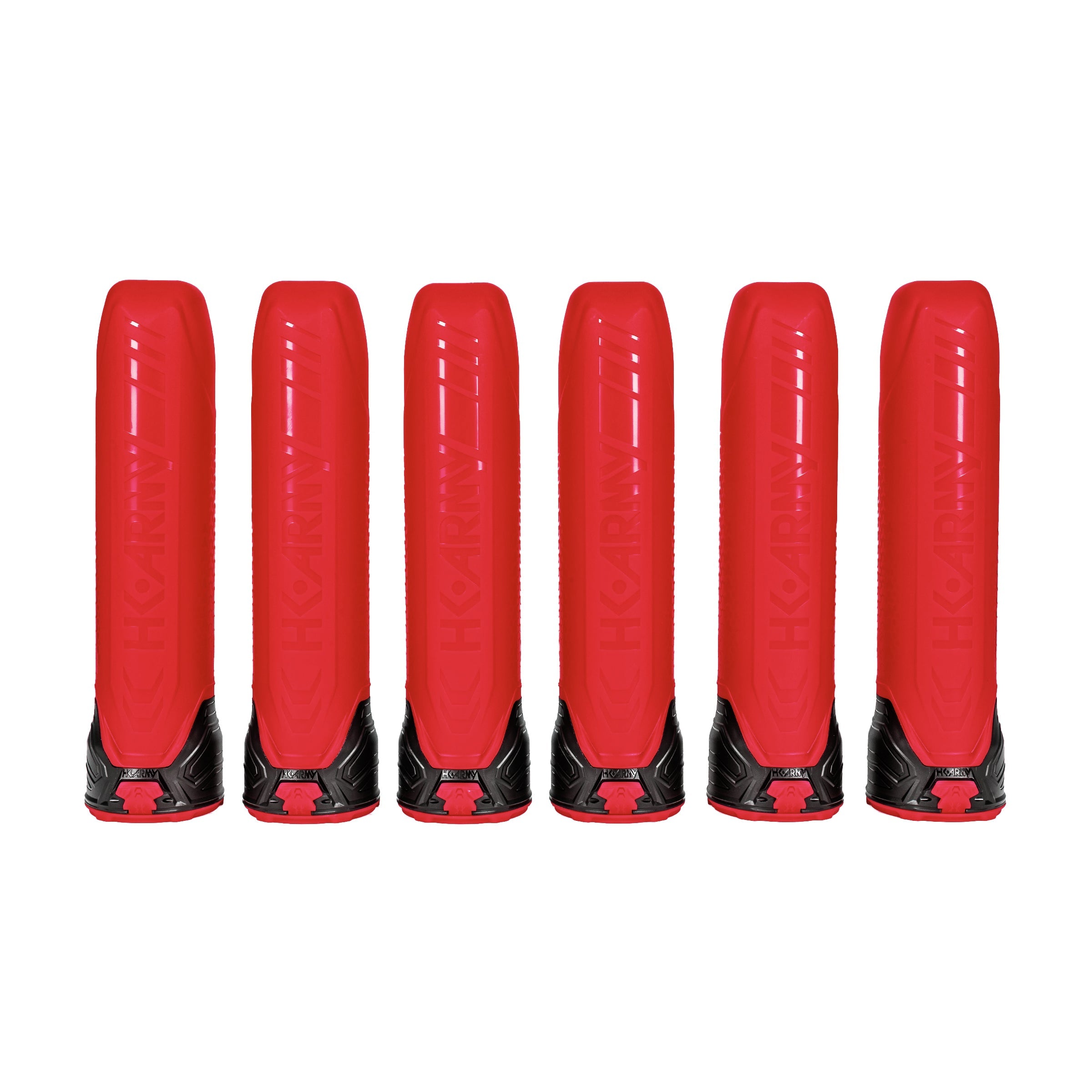 HK Army MAXLOCK Pods - Lock Lid 185 Round - 6 Pack - Choose Your Color Fire (Red)