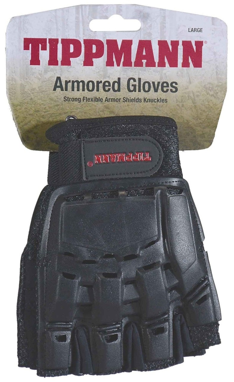 TIPPMANN 1/2 FINGERED ARMORED GLOVES