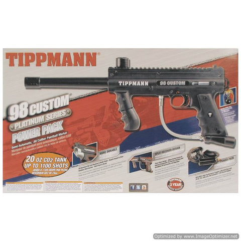 Tippmann 98 Custom PS NON ACT RTP Ready To Play Power Pack