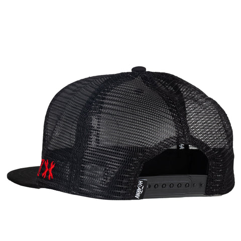 HK Army Drift Snapback Hat - Black