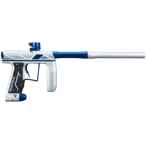 Empire Axe Pro Paintball Marker - Dust Silver / Polished Blue
