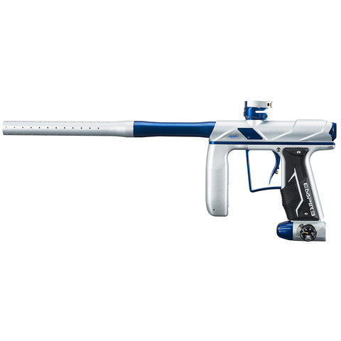 Empire Axe Pro Paintball Marker - Dust Silver / Polished Blue