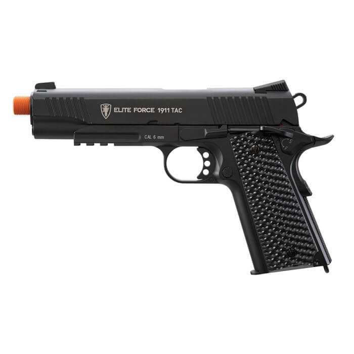 Elite Force 1911 TAC Airsoft Pistol 6 MM - Black