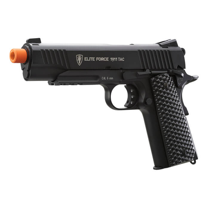 Elite Force 1911 TAC Airsoft Pistol 6 MM - Black