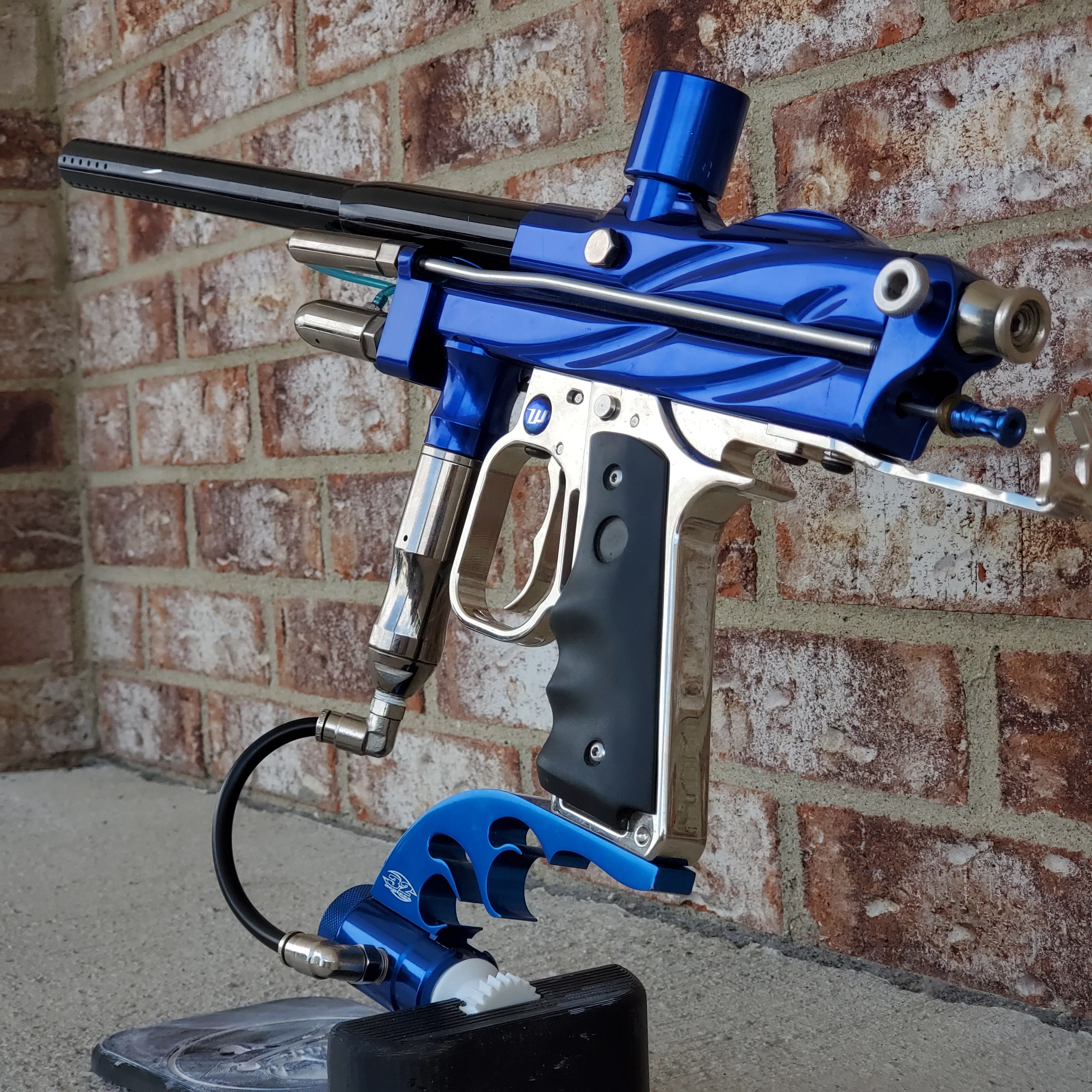 Used 2004 Prostock Autococker Paintball Gun - Gloss Blue