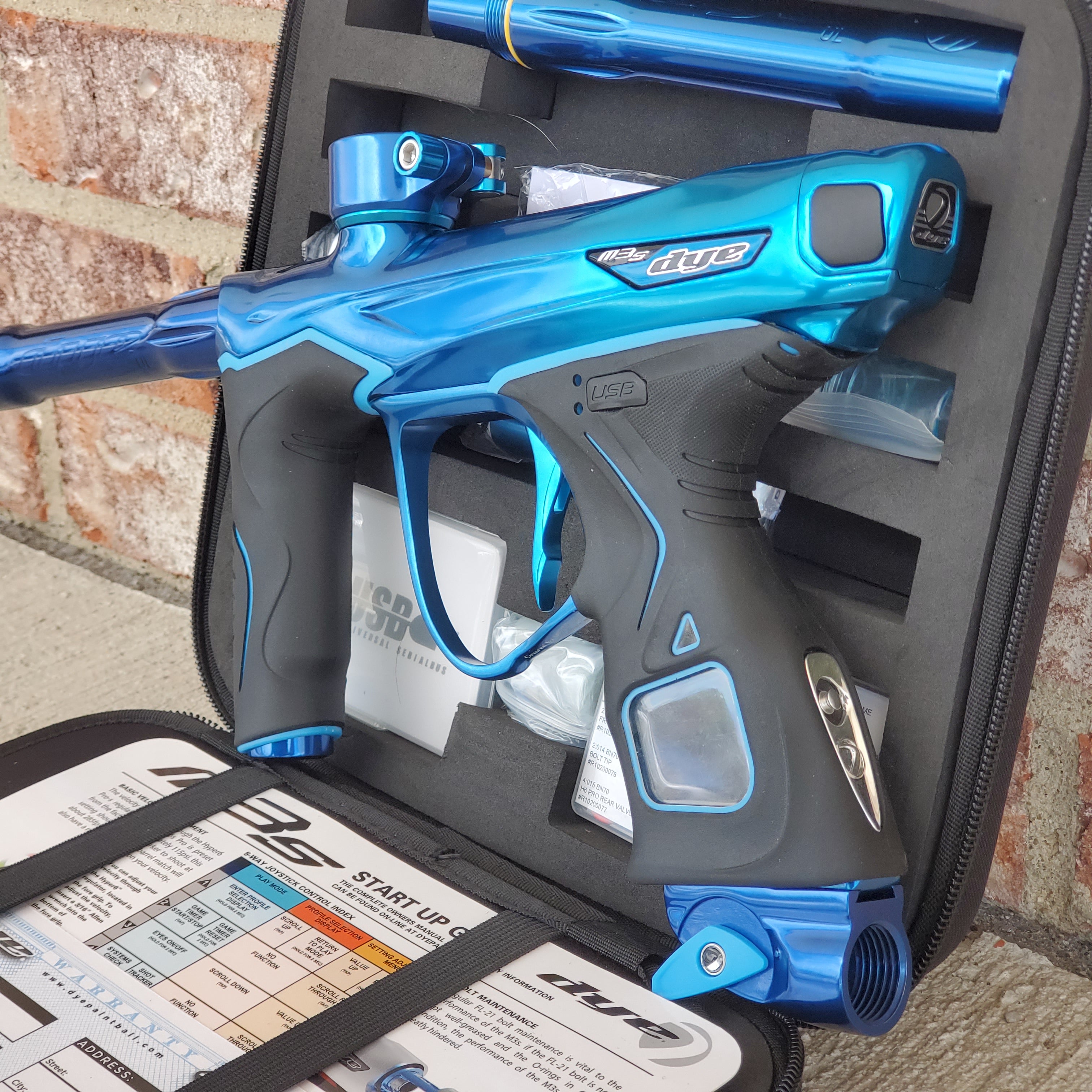 Used Dye M3S Paintball Marker - Deep Waters