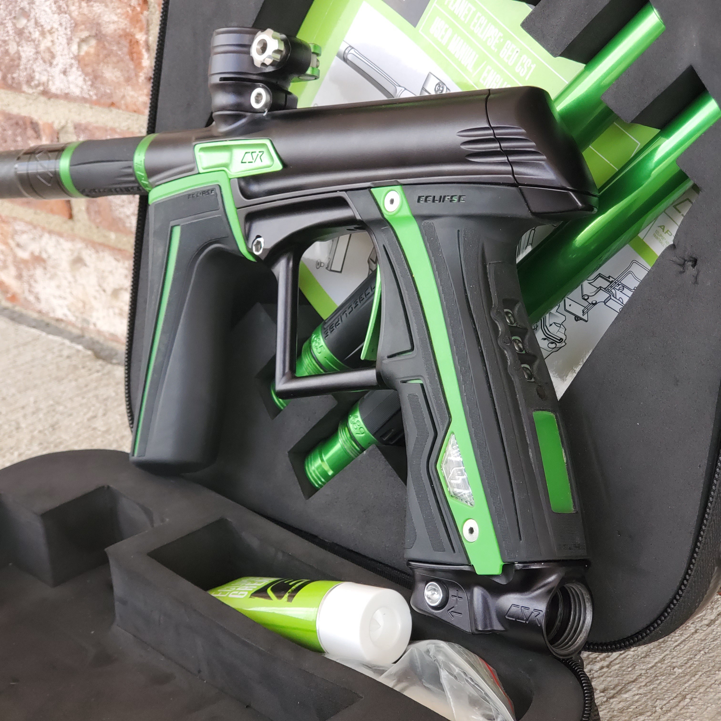 Used Planet Eclipse CSR Paintball Gun - Green Shadow