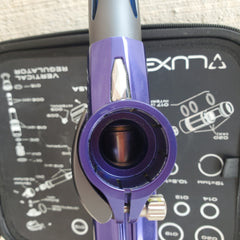 Used DLX Luxe Ice Paintball Gun - Purple / Pewter