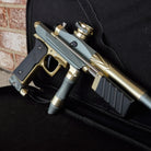 Used Azodin KP3 Pump Paintball Gun - Dust Titanium / Gold