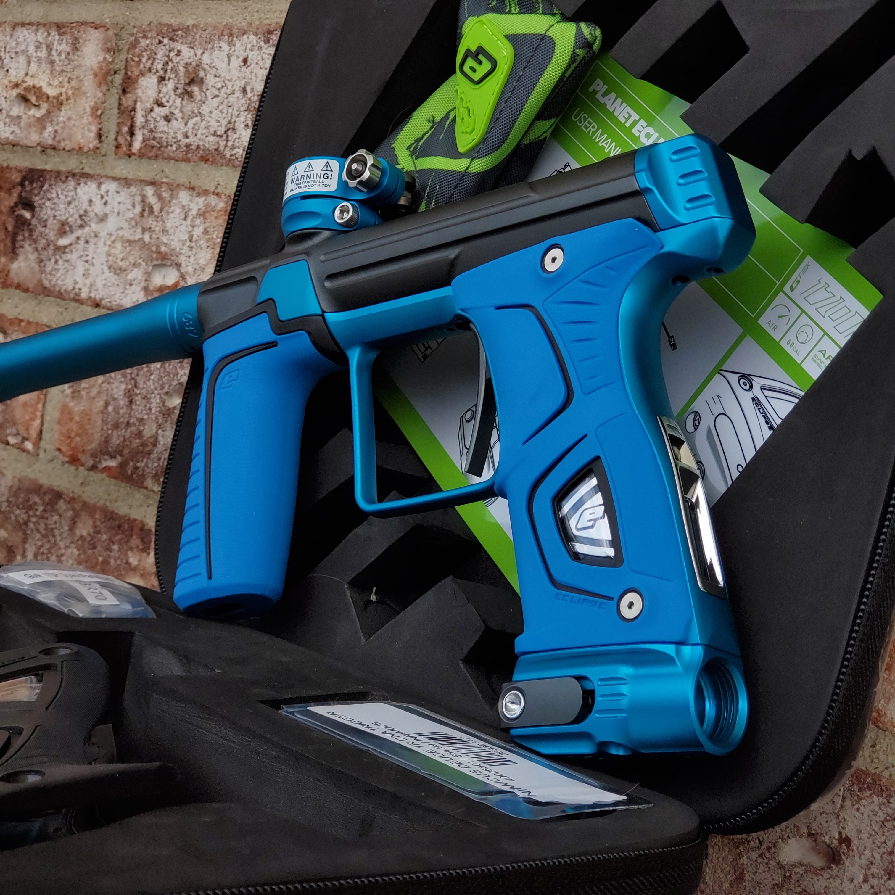 Used Planet Eclipse 170R Paintball Gun - Grey / Teal