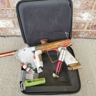 Used MacDev Clone 5 Paintball Gun - Red / Green Fire Fade